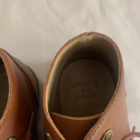 Janie and Jack Brown Kids Boots - Picture 9 of 10